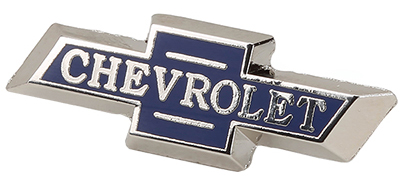Значёк "Chevrolet" хром-синий с надписью